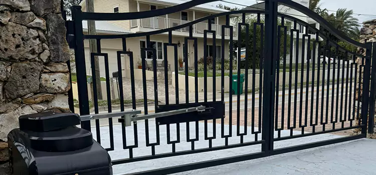 Swing Gate Opener with Keypad Norton Shores